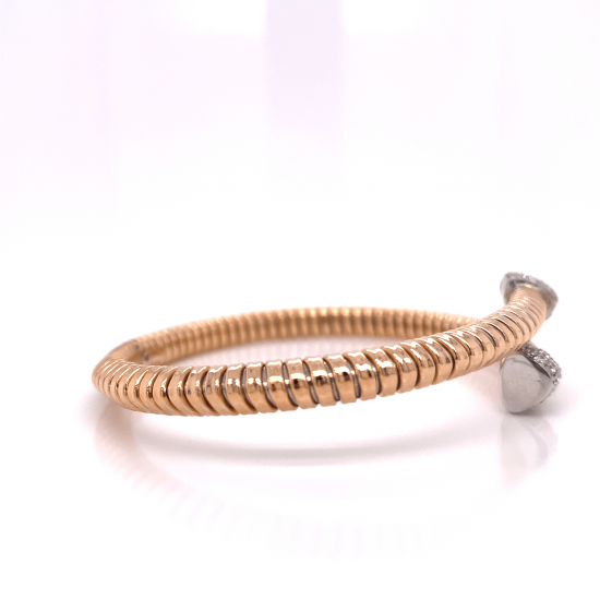 TWISTED DIAMOND BANGLE