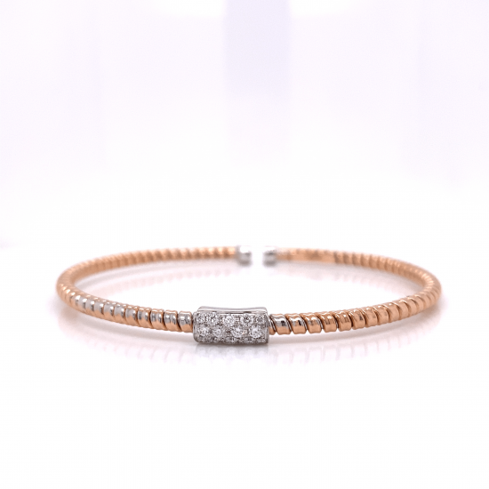 SINGLE STATION DIAMOND BANGLE