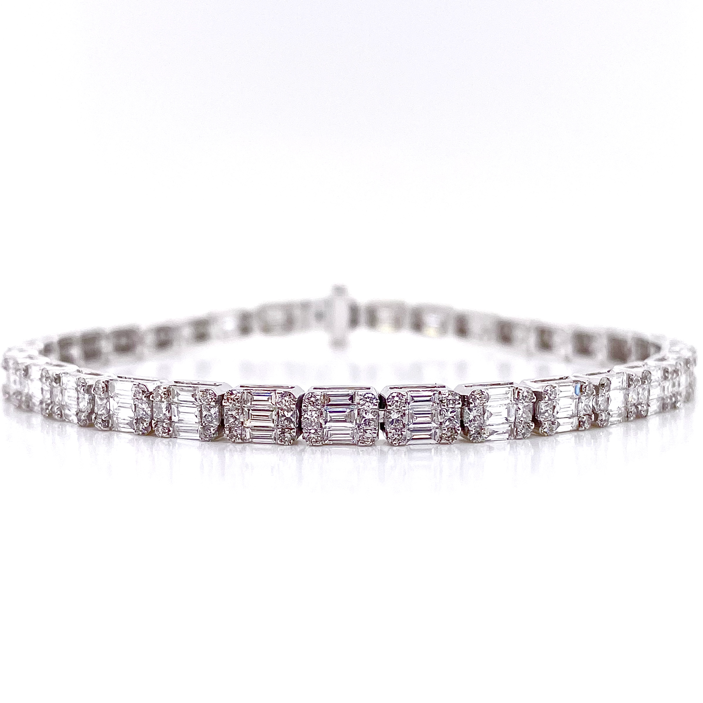 diamond treats tennis bracelet