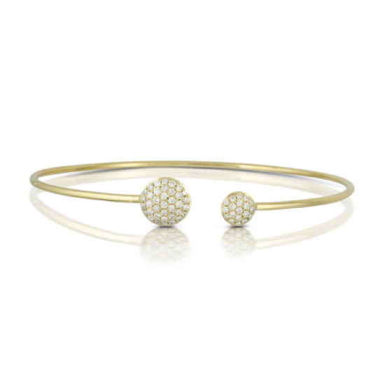 Doves Couture Diamond Bangle 