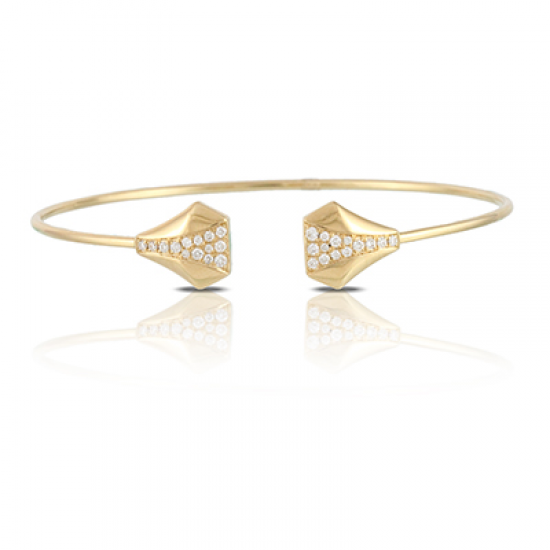 Doves Couture Diamond Bangle 