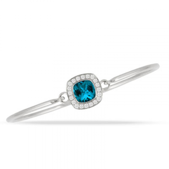 Doves London Blue Bangle 