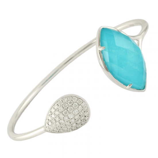 Doves St. Barths Blue Bangle 