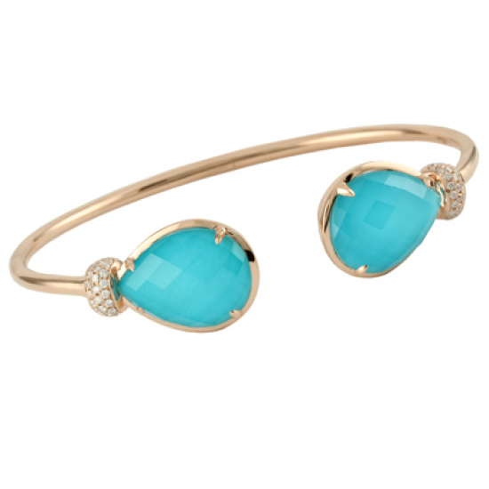 Doves St. Barths Blue Bangle 