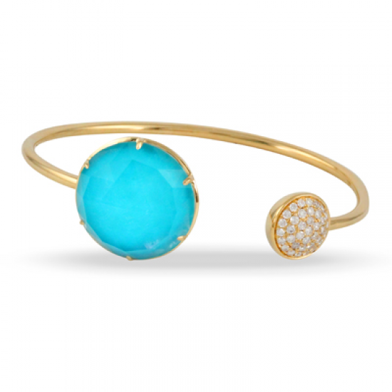 Doves St. Barths Blue Bangle 