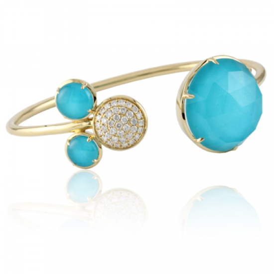 Doves St. Barths Blue Bangle 