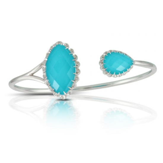 Doves St. Barths Blue Bangle 