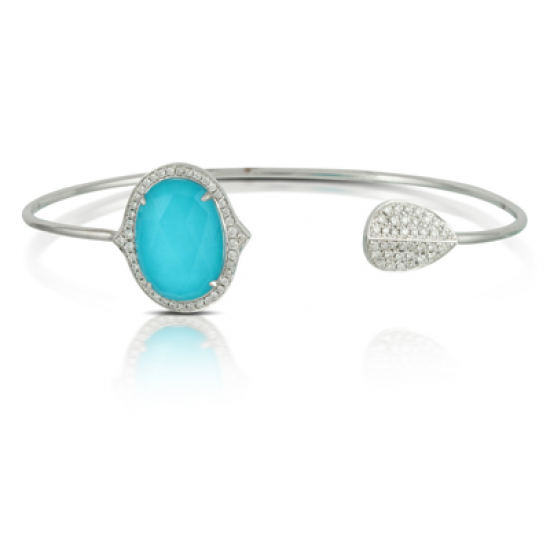 Doves St. Barths Blue Bangle 