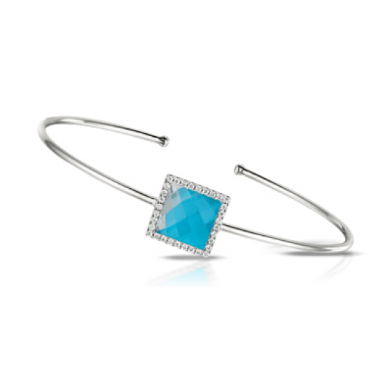 Doves St. Barths Blue Bangle 