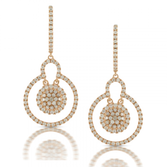 Doves Couture Diamond Earring 