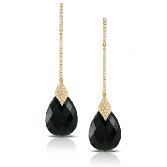 Doves Gatsby Black Onyx Earring 