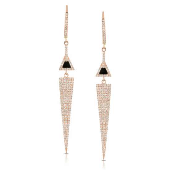 Doves Gatsby Black Onyx Earring 