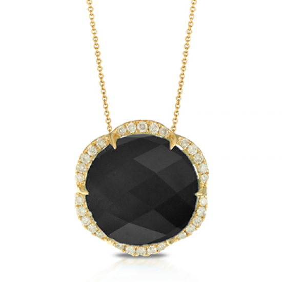 Doves Gatsby Black Onyx Necklace 