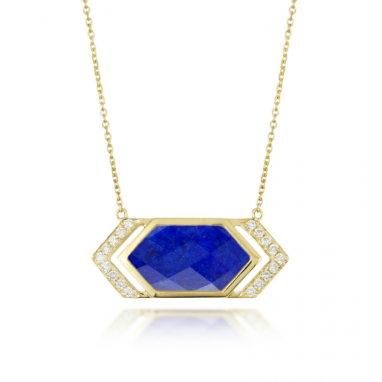 Doves Royal Lapis Necklace 