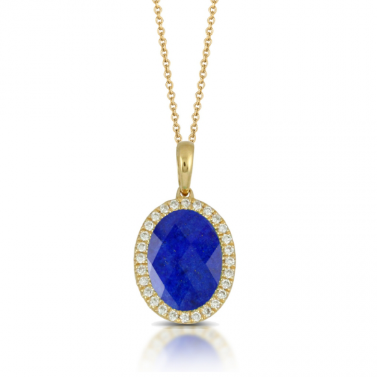 Doves Royal Lapis Necklace 