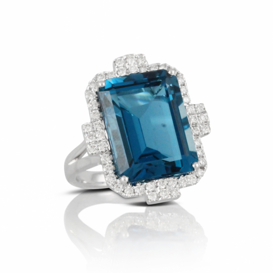 Doves London Blue Ring 