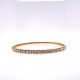 HALF WAY DIAMOND BANGLE