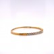 HALF WAY DIAMOND BANGLE