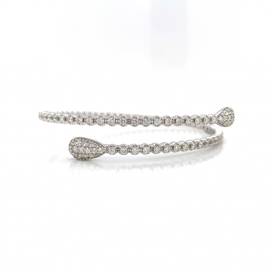 FLEXIBLE DIAMOND BANGLE