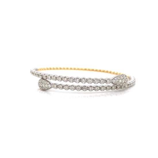 FLEXIBLE DIAMOND BANGLE